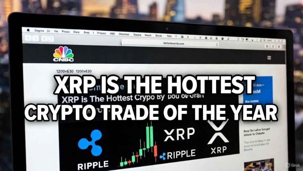 XRP the hottest crypto this year by CNBC